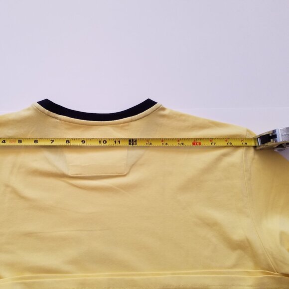 NWT Men's Impulso Yachting Club Yellow T-shirt Shirt Size 58/3XL - Picture 13 of 13